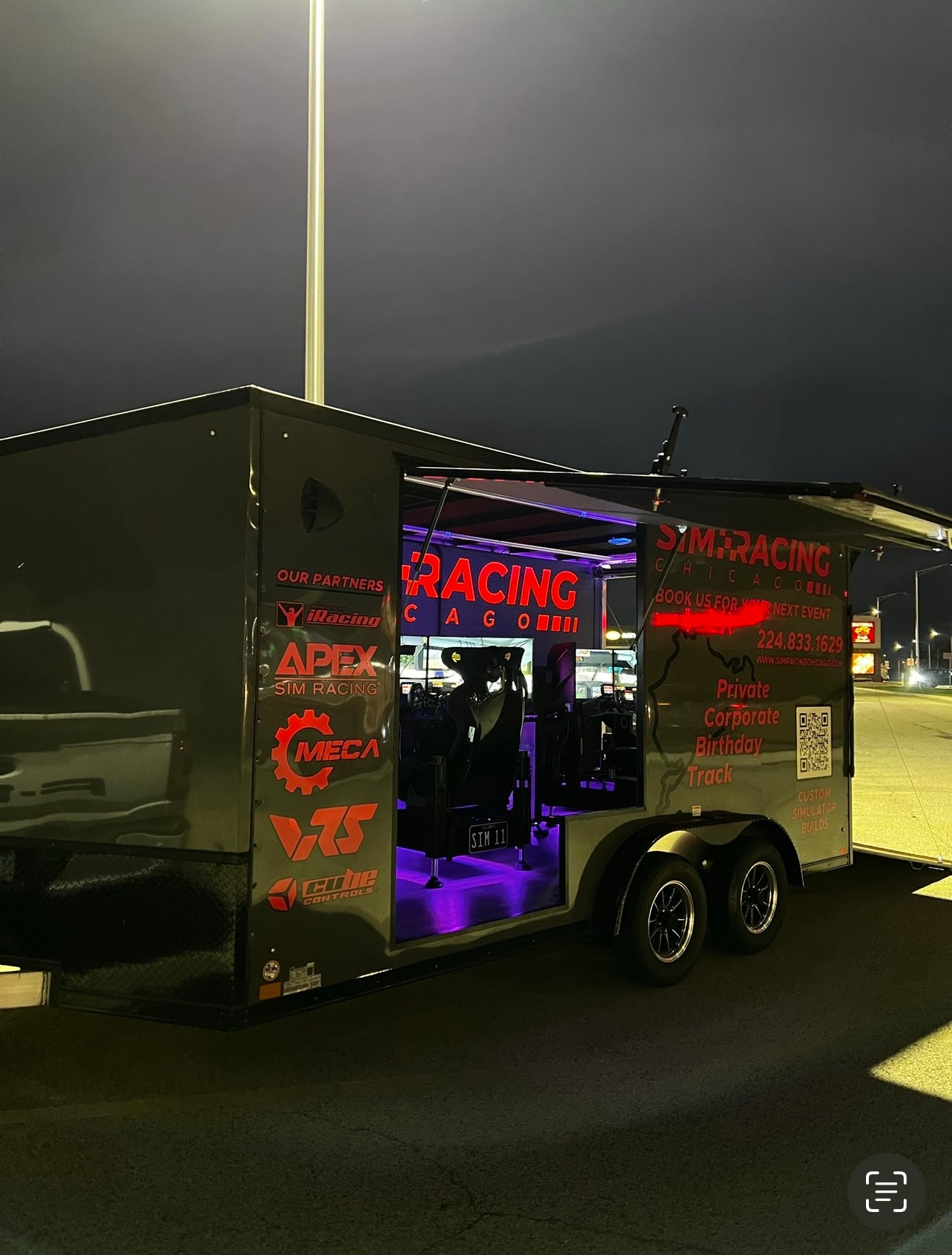 Mobile Sim Trailer – Sim Racing Chicago